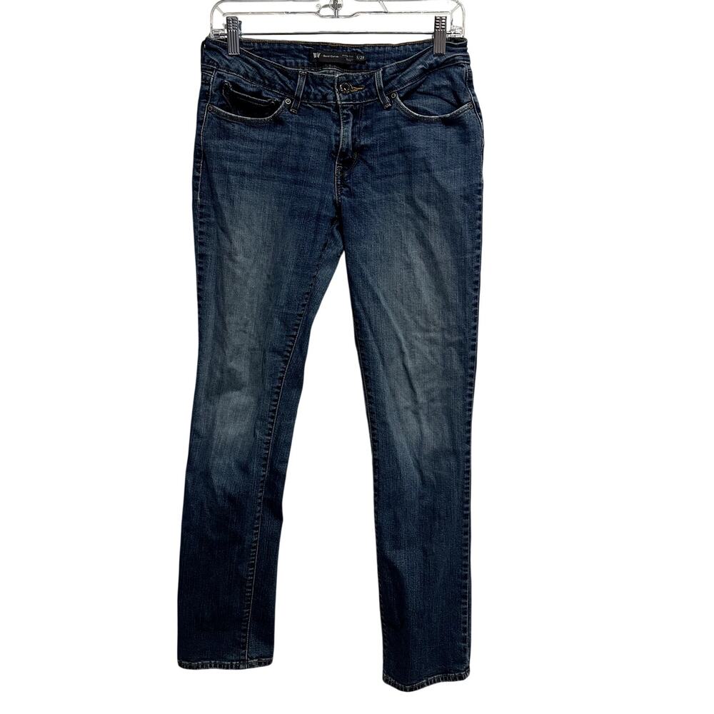 Levi’s Bold Curve Mid Rise Straight Leg Jeans Size 29 Blue